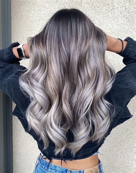 ash blonde balayage|ashy cool toned balayage.